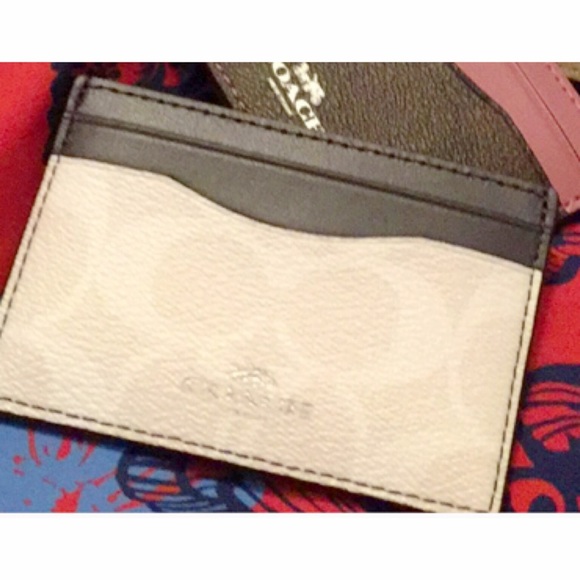 Coach Accessories - ‼️LAST ONE‼️Coach Card Case (silver only) NWT